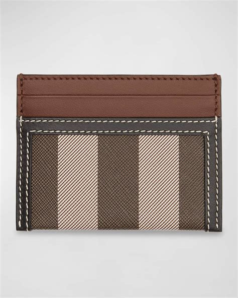 burberry sandon card case|Shop Burberry Sandon Leather Check Card Case .